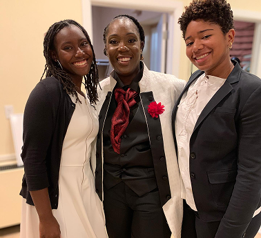 2019 Black White Gala: 3 Women